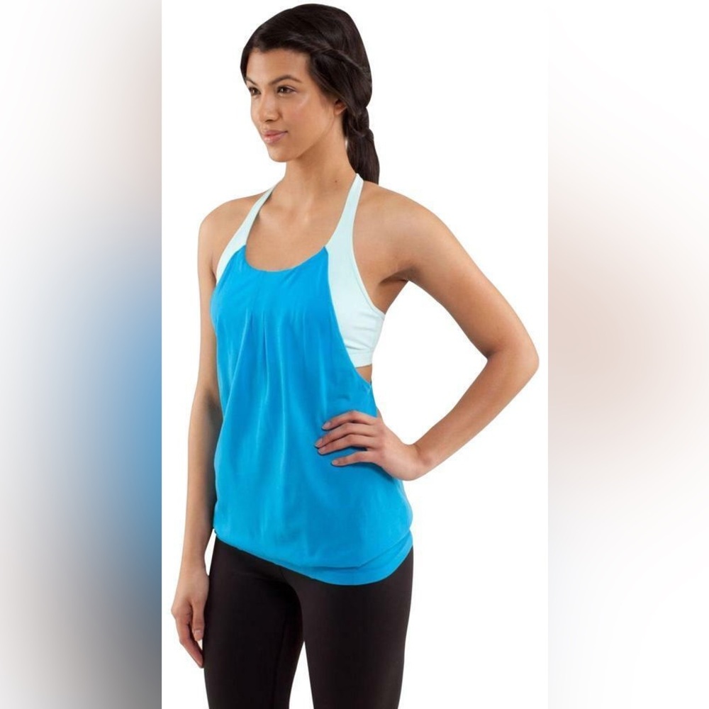 Lululemon blue tank top